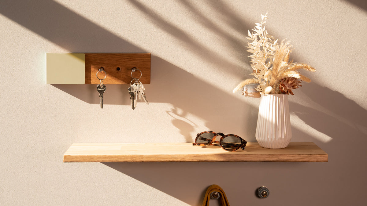 Schlüsselbrett aus Holz